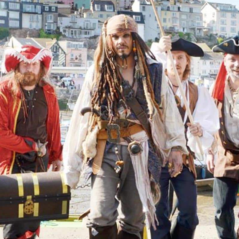 Brixham holiday featuring pirates